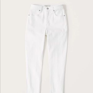 Curve Love Super Skinny Ankle HIgh rise A&F jeans